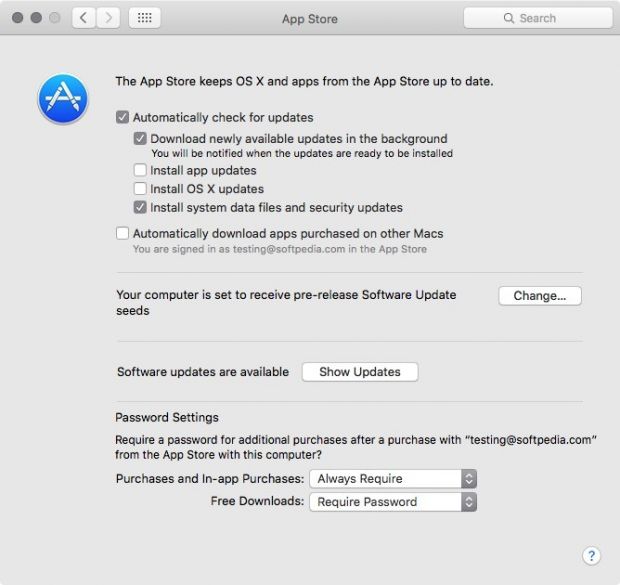 get mac to stop asking for update?